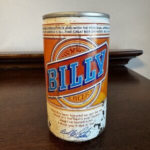 VINTAGE BILLY (CARTER) BEER CAN EMPTY INTACT PULL TOP